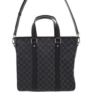 Louis Vuitton Damier Graphite Black Tadao Bag